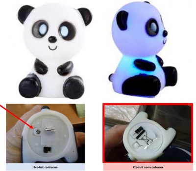 RAPEX: nightlight for children - serious alert